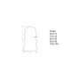 Lustro nieregularne w ramie - NEXUS – Blobs Mirrors
